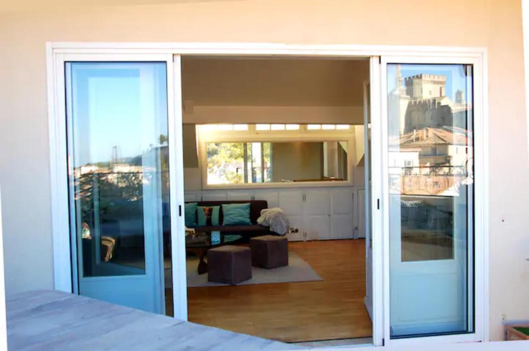 Magnifique Appartement De Charme Avec Vue Sur Le Palais Des Papes A Avignon Wifi Gratuit Екстериор снимка